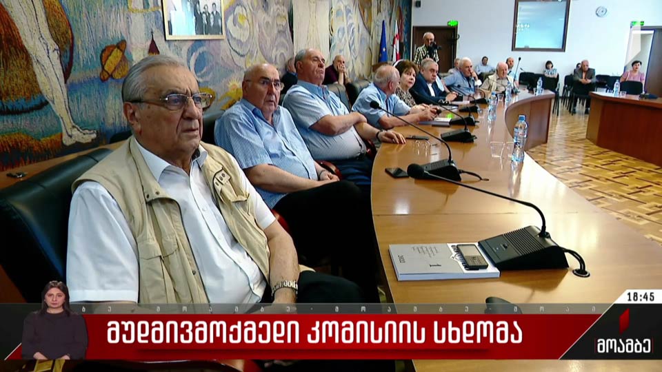 მუდმივმოქმედი კომისიის სხდომა