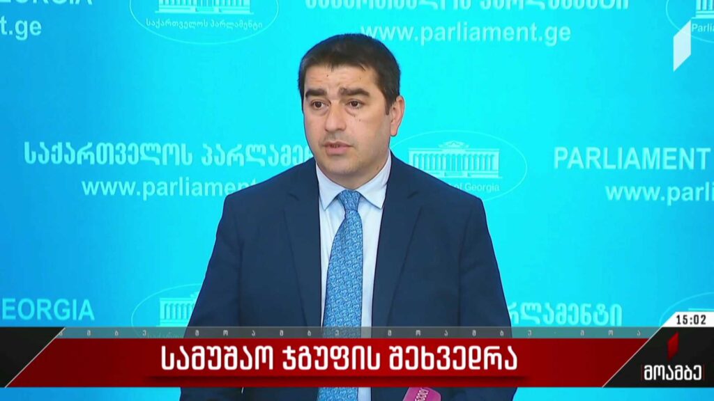 სამუშაო ჯგუფის შეხვედრა