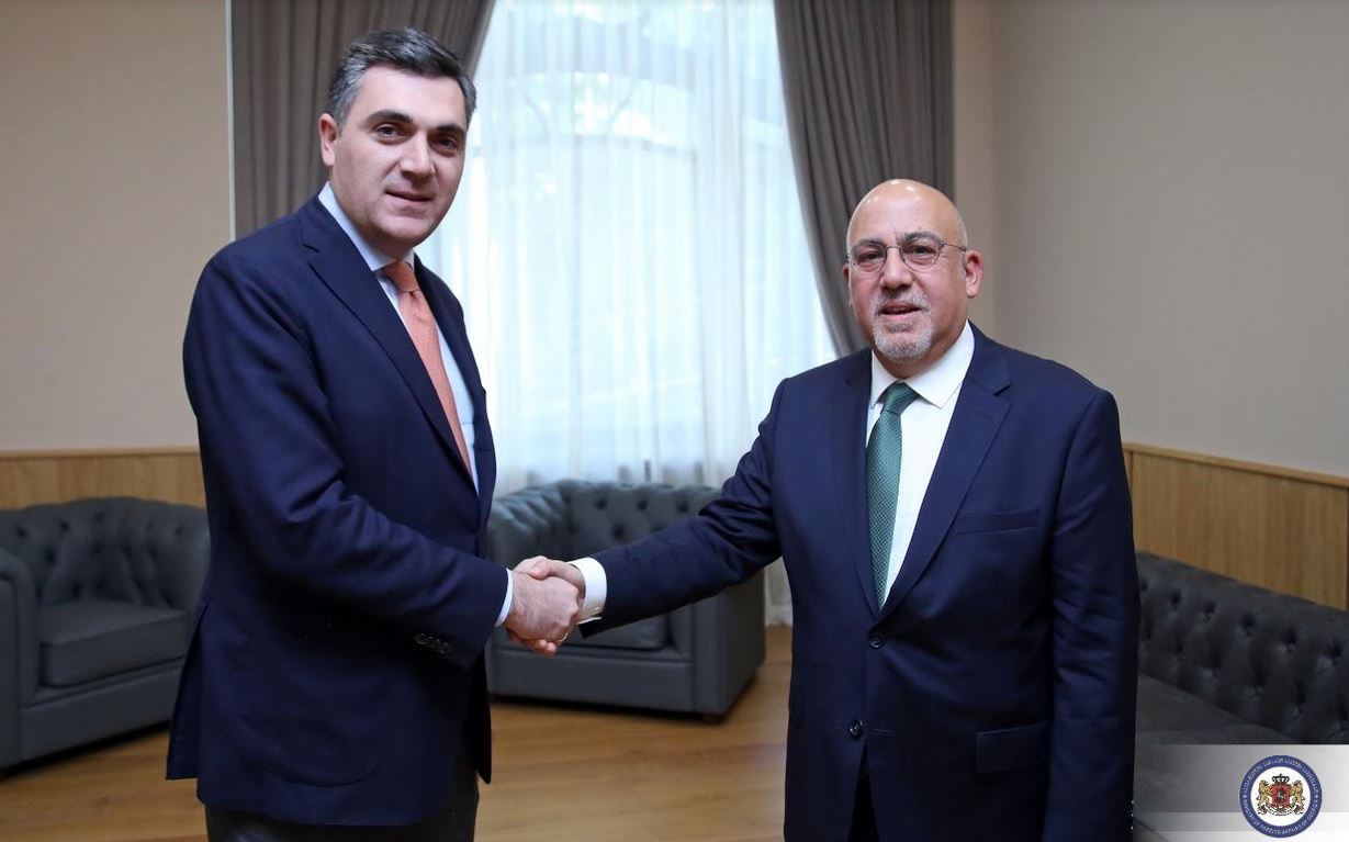 ილია დარჩიაშვილმა საქართველოში თურქეთის რესპუბლიკის ახალდანიშნულ ელჩთან გაცნობითი სახის შეხვედრა გამართა