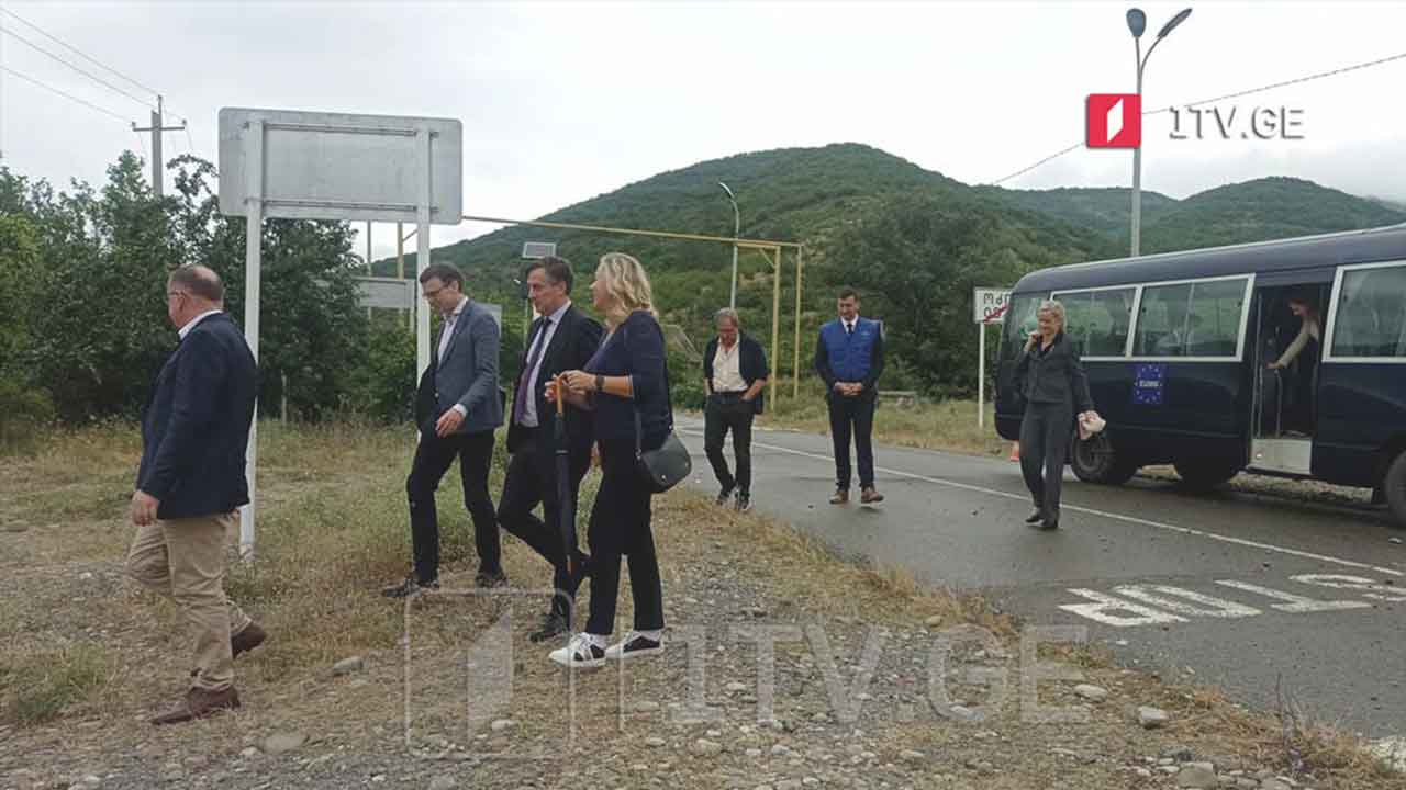 ევროპარლამენტარები საოკუპაციო ხაზთან ვითარებას გაეცნენ