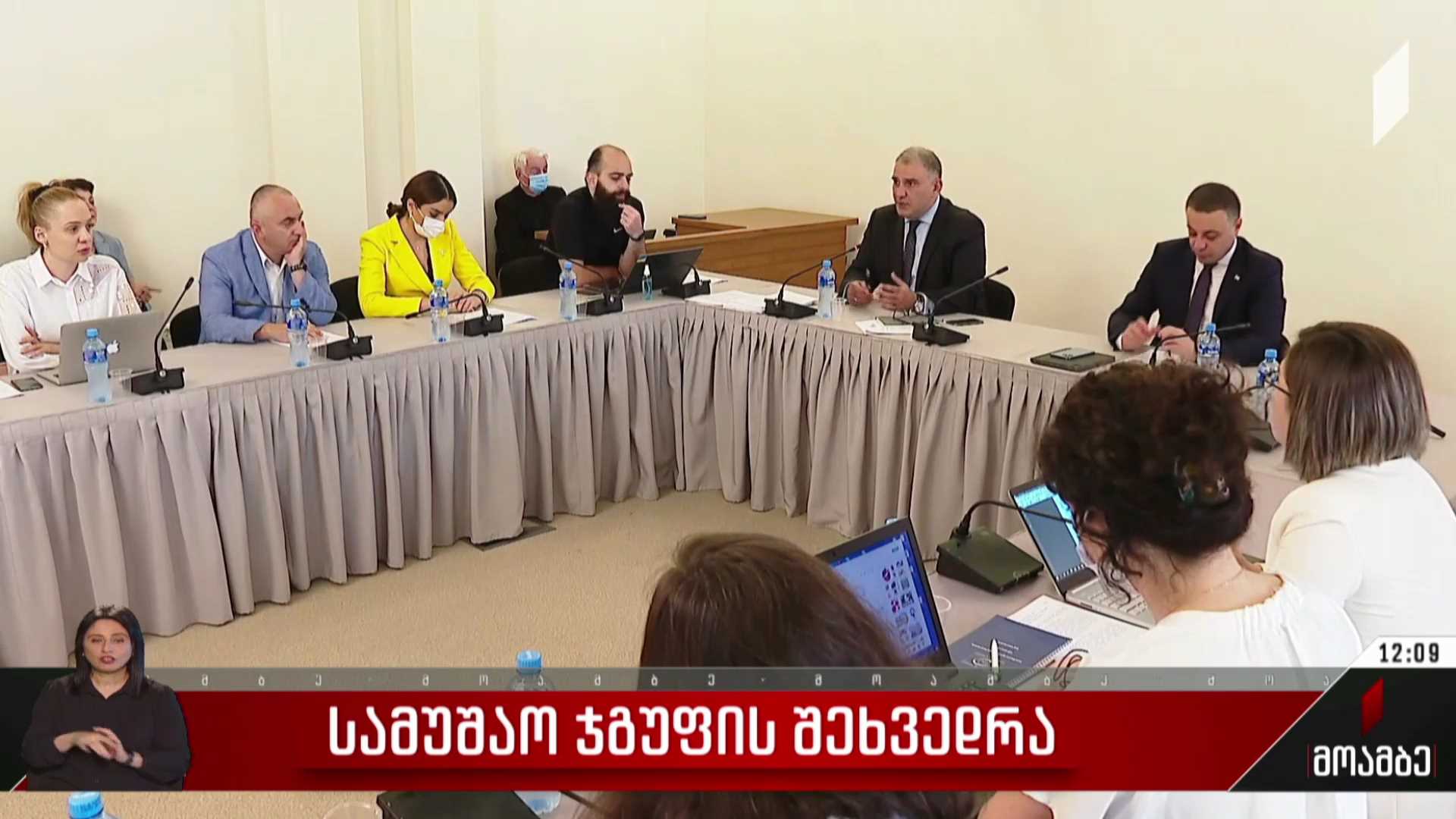 სამუშაო ჯგუფის შეხვედრა