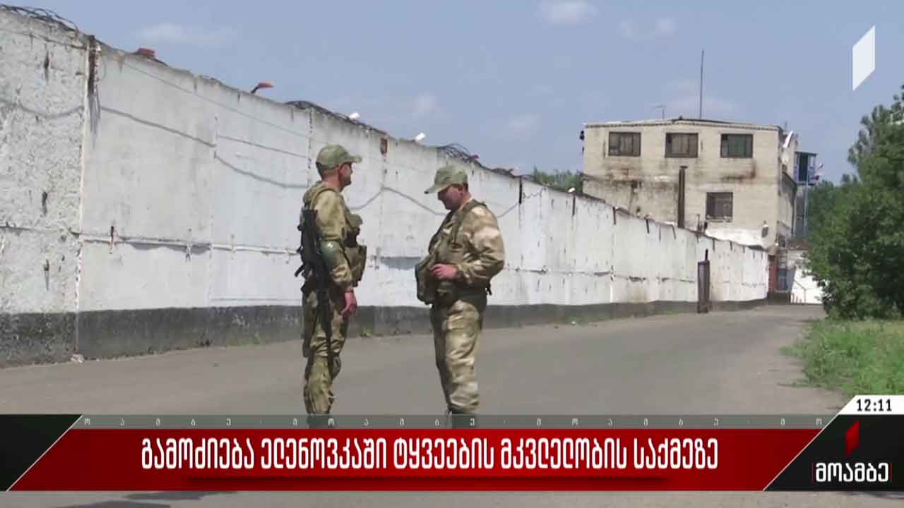 გამოძიება ელენოვკაში ტყვეების მკვლელობის საქმეზე
