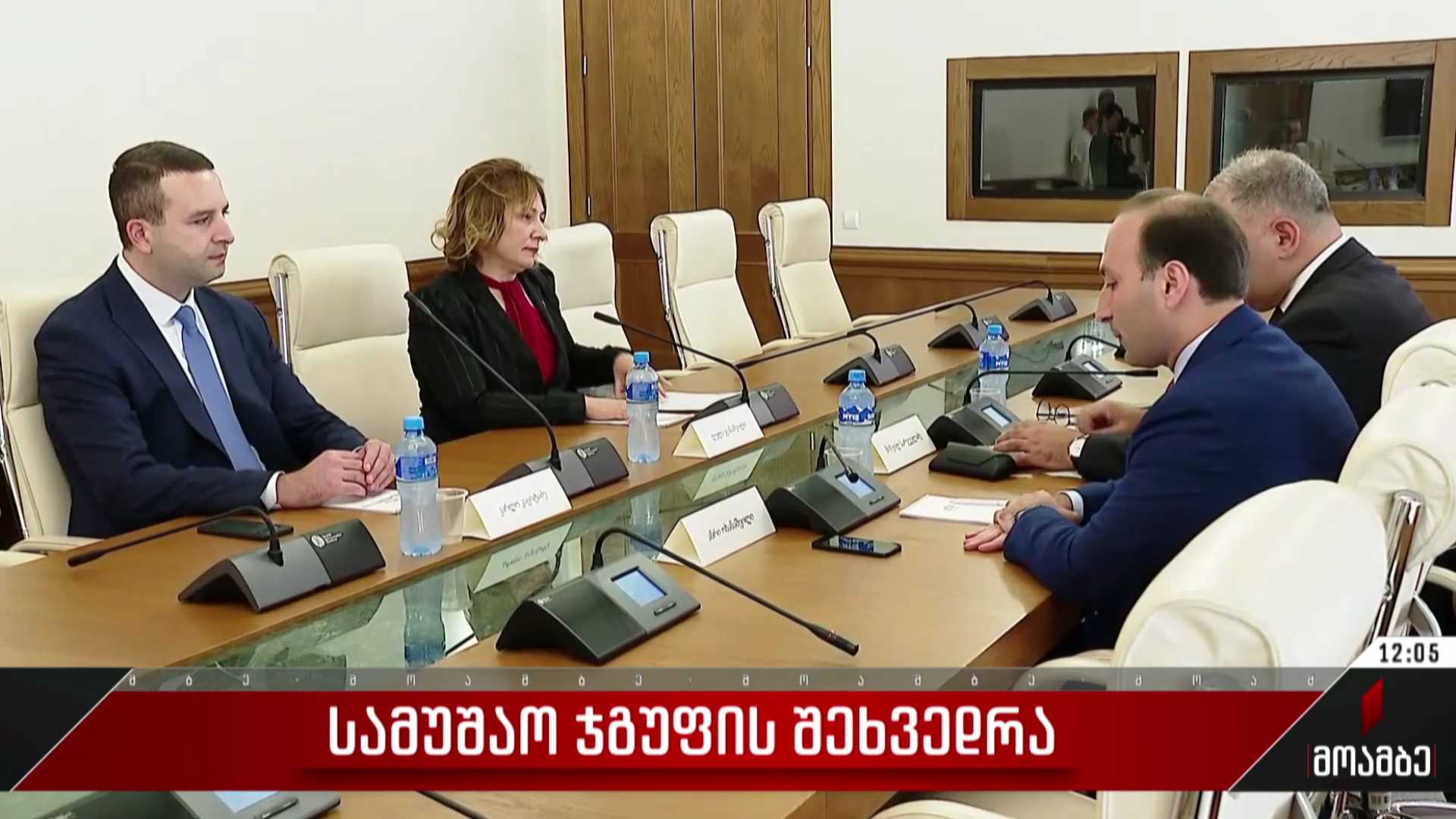 სამუშაო ჯგუფის შეხვედრა
