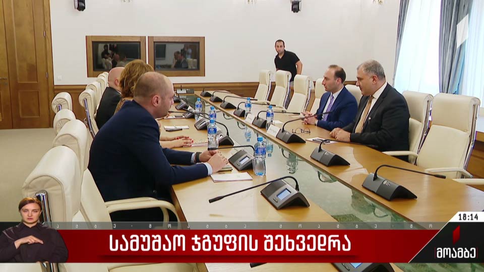 სამუშაო ჯგუფის შეხვედრა