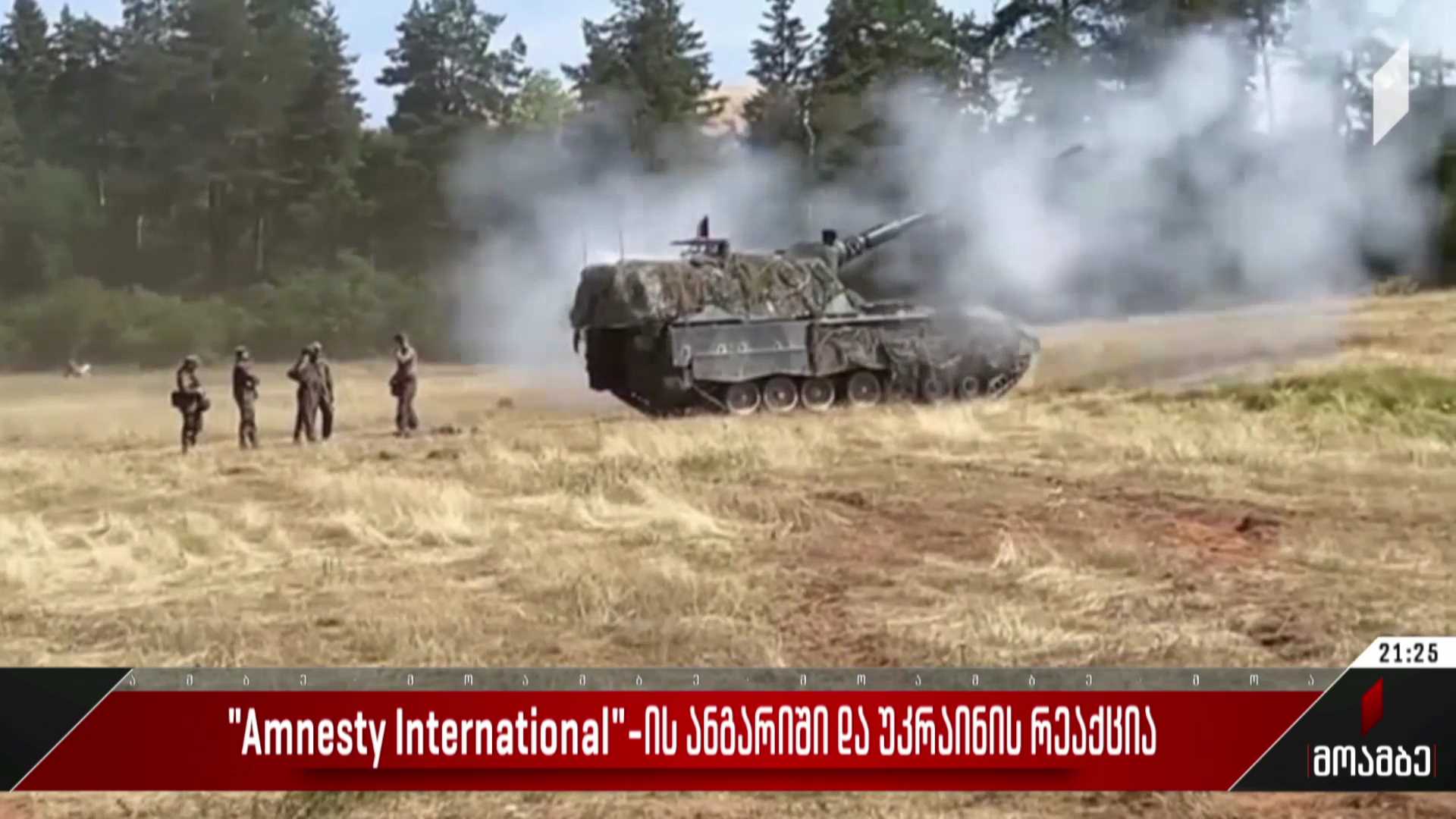 Amnesty International-ის ანგარიში და უკრაინის რეაქცია
