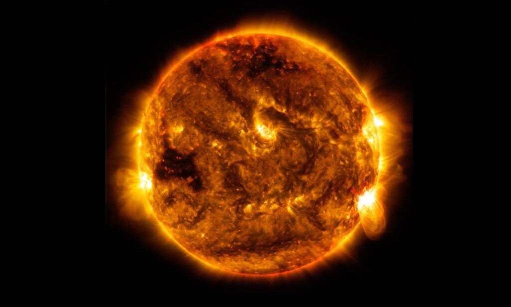 მოულოდნელი მზის ქარი დედამიწის ატმოსფეროს წამში 600 კმ სიჩქარით ურტყამს — #1tvმეცნიერება