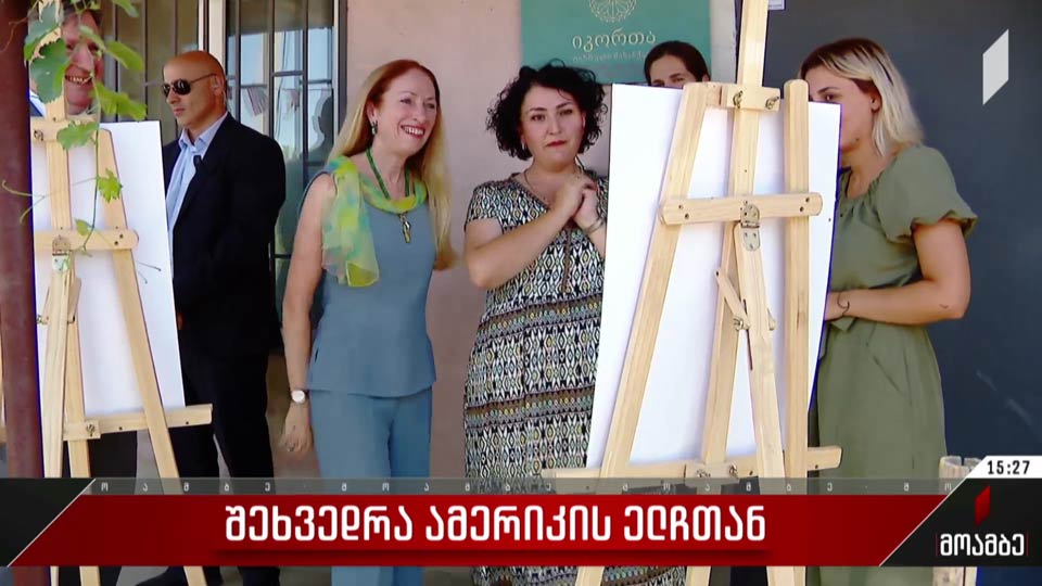 შეხვედრა ამერიკის ელჩთან
