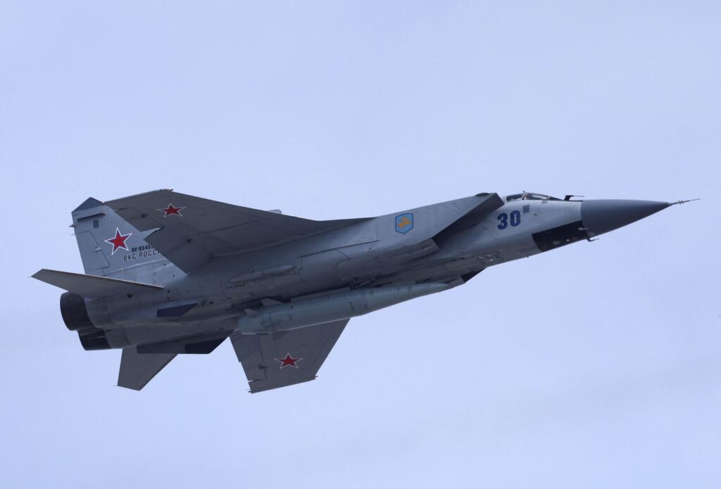 რუსეთმა კალინინგრადში „მიგ-31“ ტიპის სამი ერთეული ავიაგამანადგურებელი გადაიყვანა