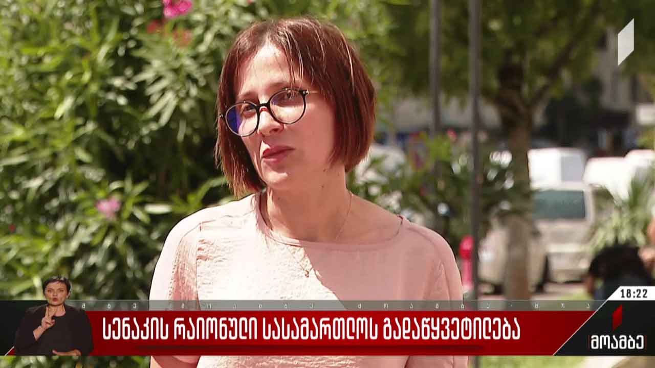 სენაკის რაიონული სასამართლოს გადაწყვეტილება