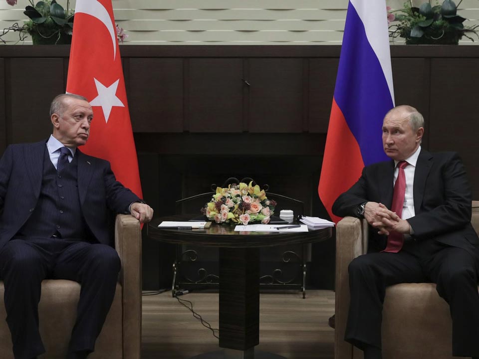 „გარდიანი“ - თურქეთისა და რუსეთის პრეზიდენტებს შორის მიმდინარე კვირაში საუბარი შედგება