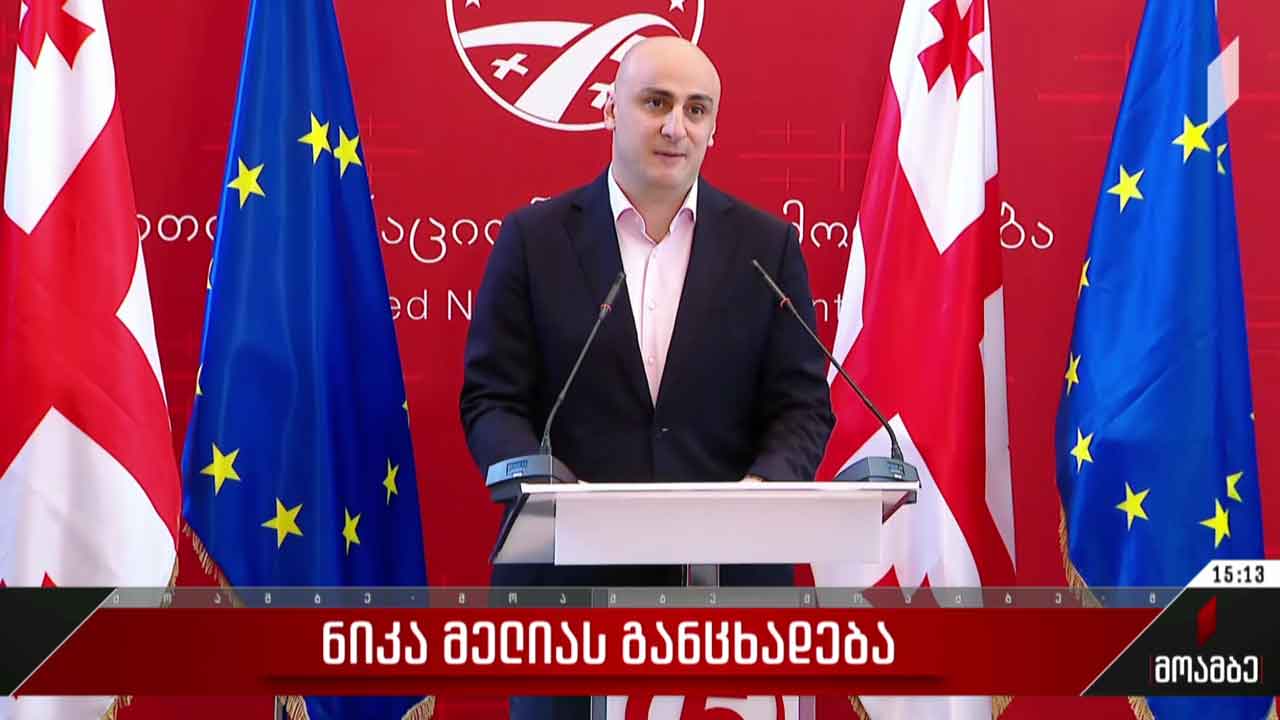 ნიკა მელიას განცხადება