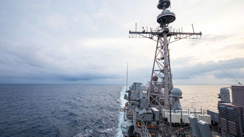 აშშ-ის საზღვაო ძალების ინფორმაციით, ტაივანის სრუტეში ორი ამერიკული სამხედრო გემი შევიდა