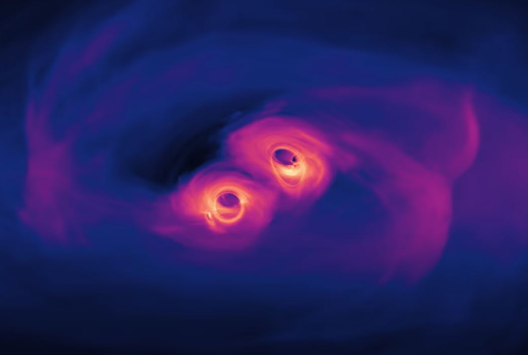 უახლოეს სამ წელიწადში, შორეულ გალაქტიკაში შეიძლება ერთმანეთს ორი სუპერმასიური შავი ხვრელი შეეჯახოს — #1tvმეცნიერება