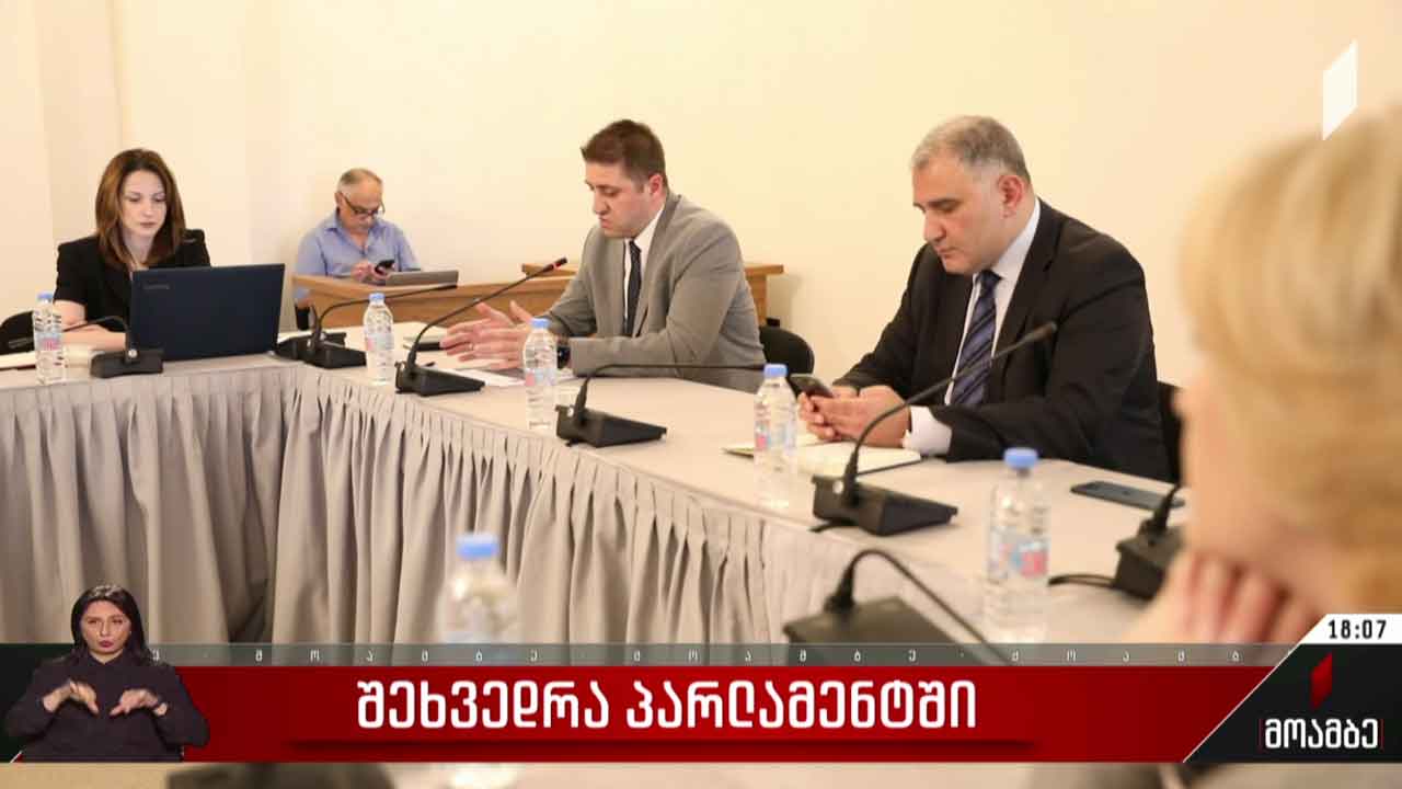 შეხვედრა პარლამენტში