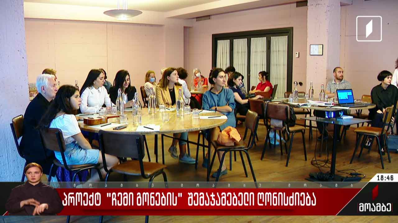 პროექტ „ჩემი გონების“ შემაჯამებელი ღონისძიება