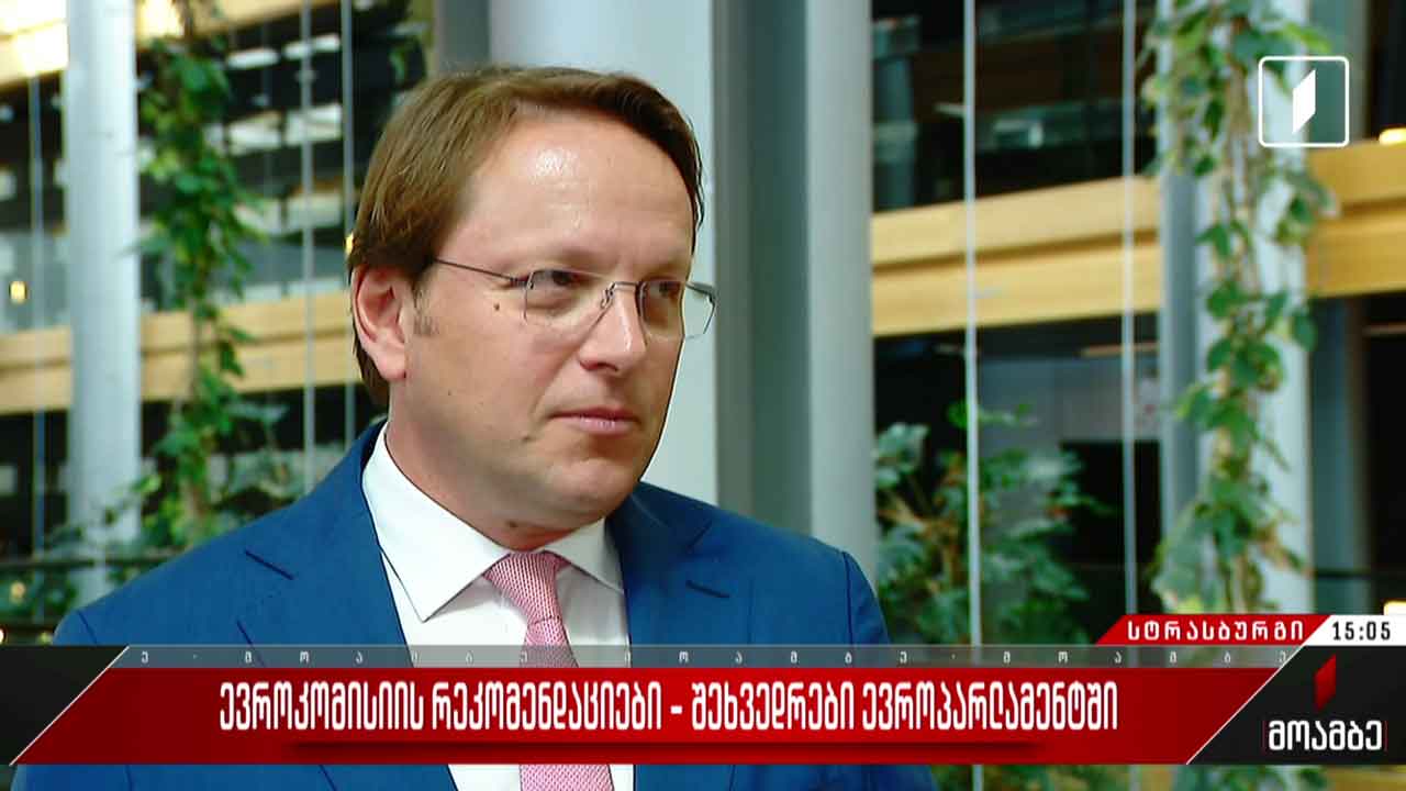 ევროკომისიის რეკომენდაციები - შეხვედრები ევროპარლამენტში
