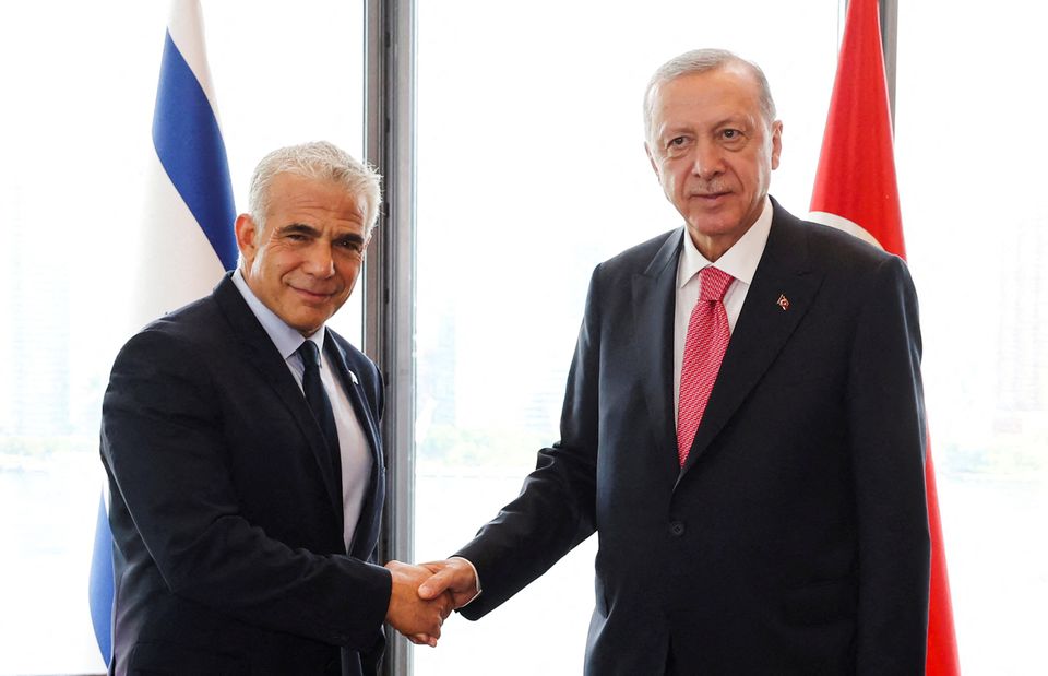 ისრაელისა და თურქეთის ლიდერები 2008 წლის შემდეგ ერთმანეთს პირველად შეხვდნენ