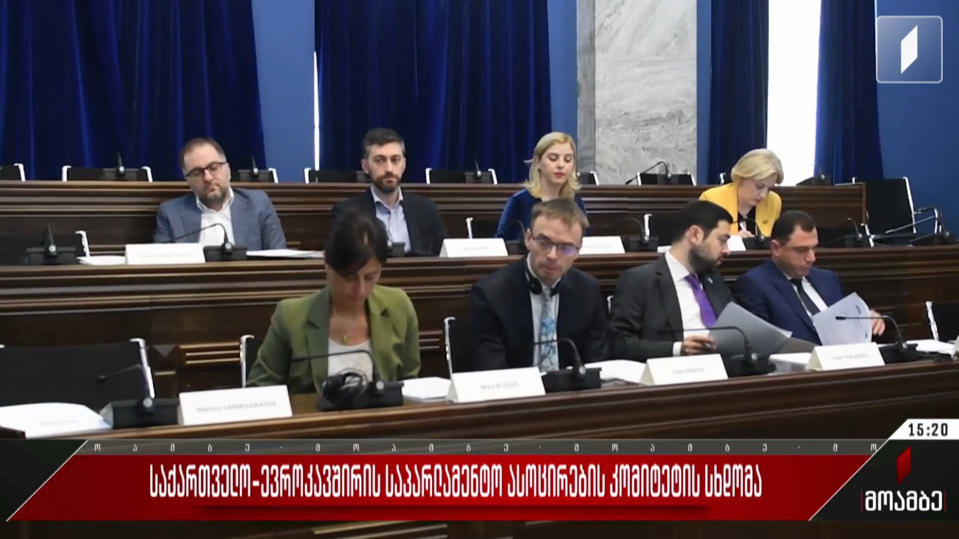 საქართველო-ევროკავშირის საპარლამენტო ასოცირების კომიტეტის სხდომა