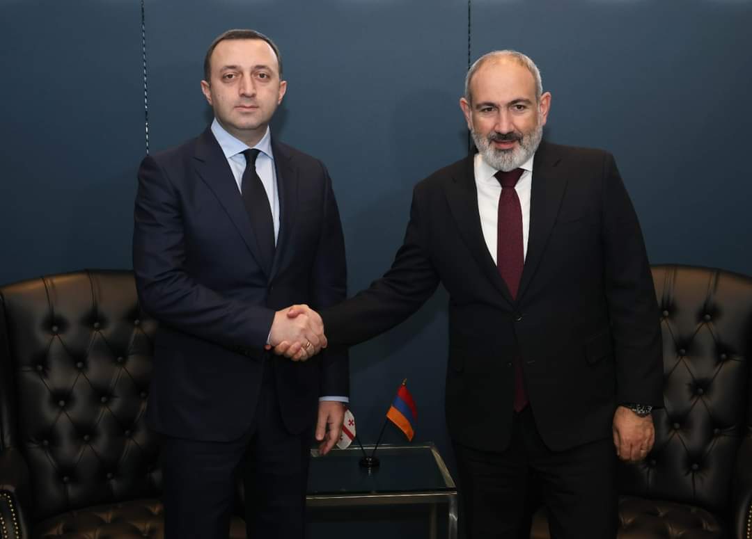 ირაკლი ღარიბაშვილი ნიუ იორკში ნიკოლ ფაშინიანს შეხვდა