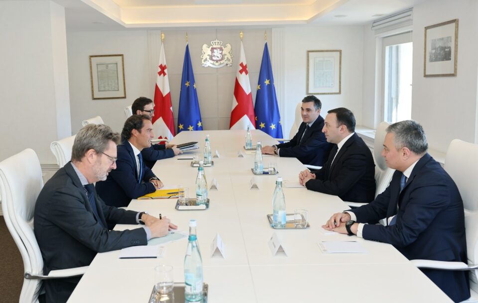ირაკლი ღარიბაშვილმა ხავიერ კოლომინასთან შეხვედრა გამართა