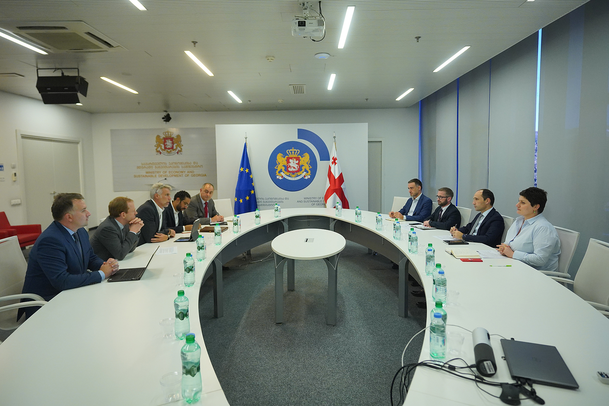 ლევან დავითაშვილი მსოფლიო ბანკის ენერგეტიკული მისიის წევრებს შეხვდა