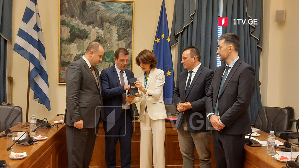 დიმიტრიუს კაირიდისი - საქართველოს ახლო მეგობრები ვართ და მხარს ვუჭერთ თქვენი ქვეყნის ევროპულ მისწრაფებას