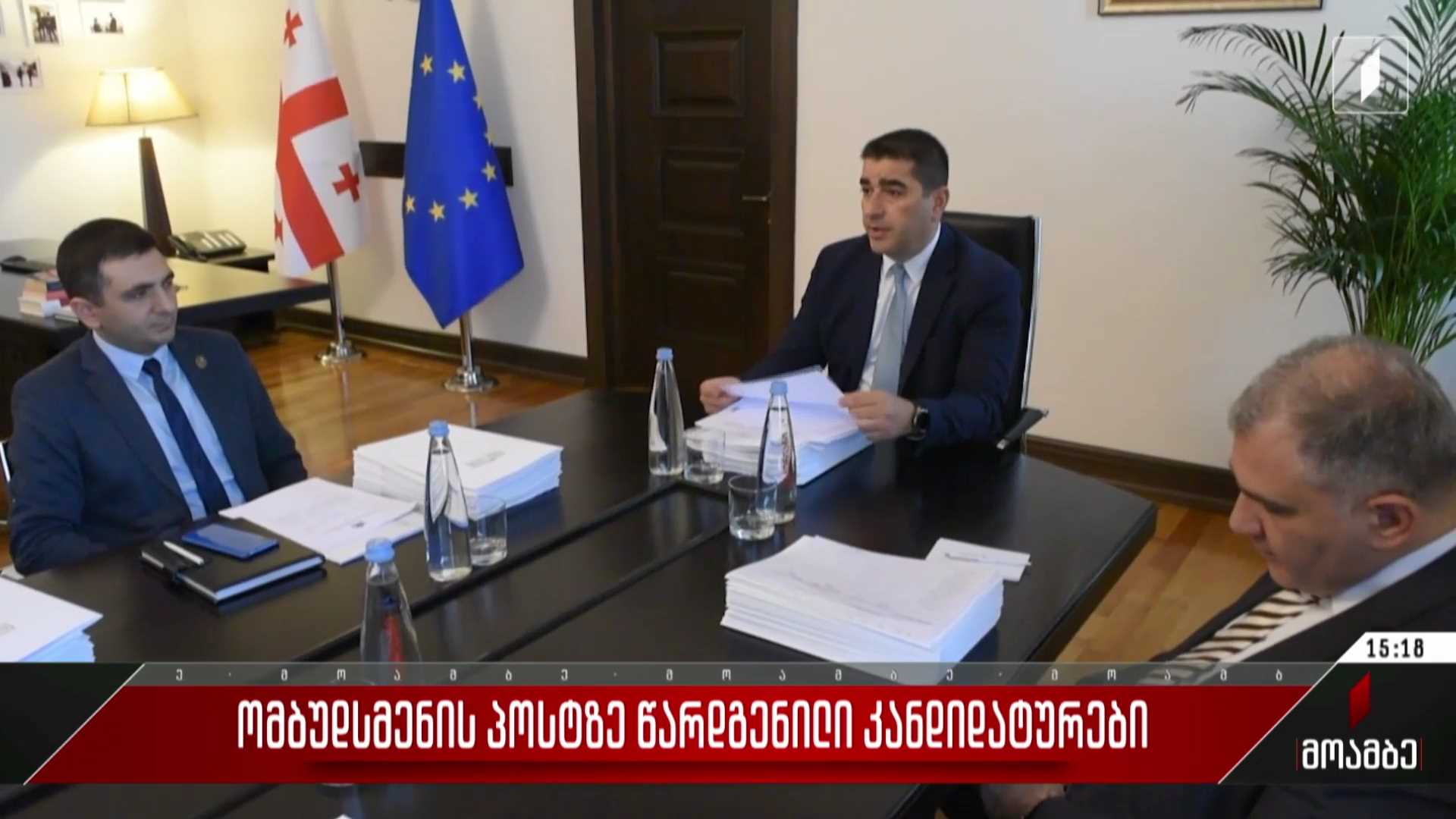  ომბუდსმენის პოსტზე წარდგენილი კანდიდატურები