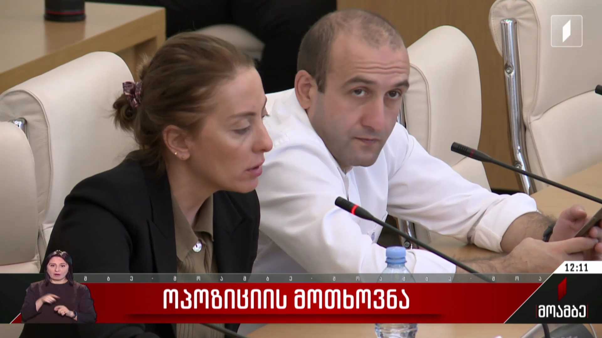 საგამოძიებო კომისიის შექმნის მოთხოვნა