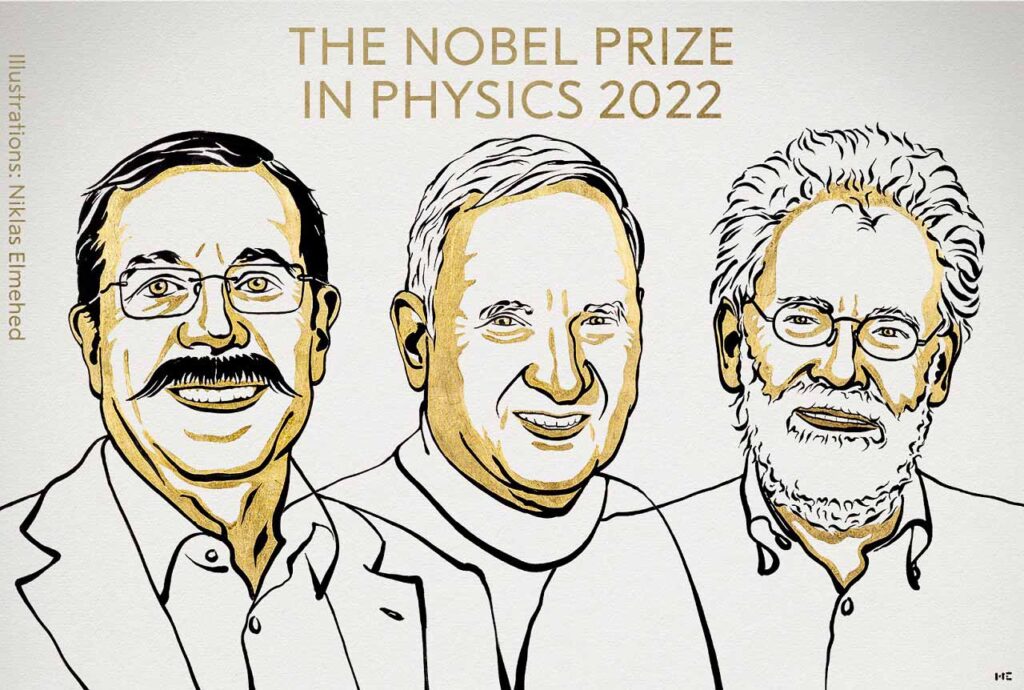 2022 წლის ნობელის პრემია ფიზიკაში სამ მეცნიერს გადაეცა კვანტური მექანიკის კვლევებისთვის — #1tvმეცნიერება