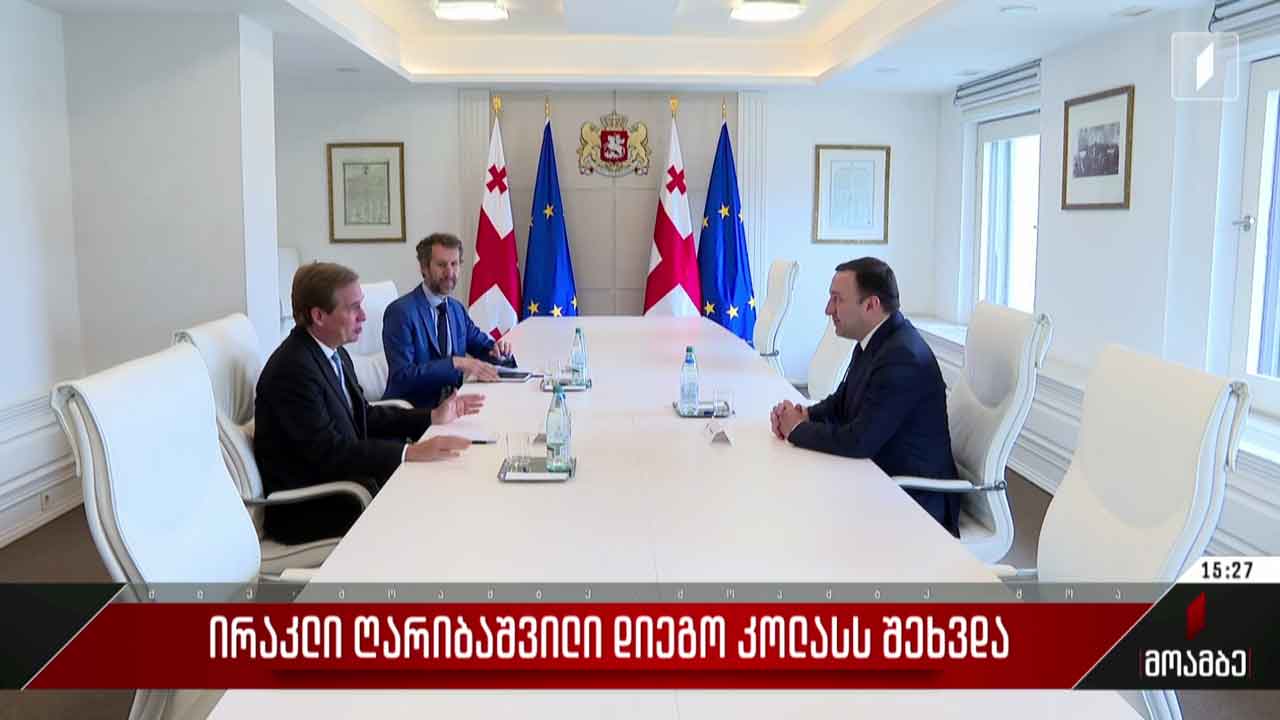 ირაკლი ღარიბაშვილი დიეგო კოლასს შეხვდა
