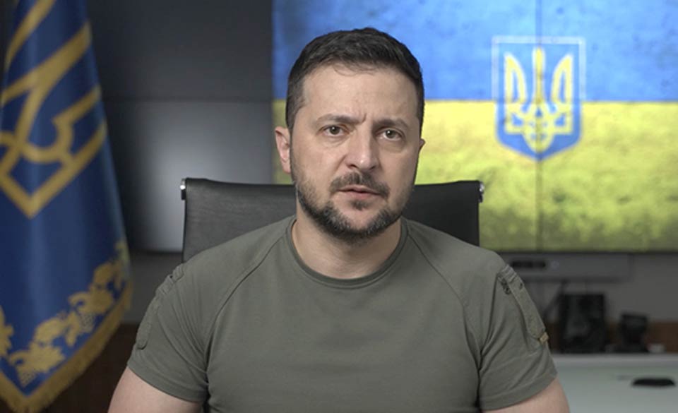 ვოლოდიმირ ზელენსკი აცხადებს, რომ უკრაინაში დანაშაულების გამო, რუსეთის პოლიტიკური და სამხედრო ლიდერების პასუხისგებისთვის სპეციალური ტრიბუნალი უნდა შეიქმნას