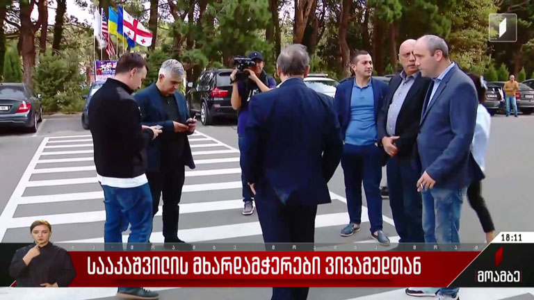 სააკაშვილის მხარდამჭერები „ვივამედთან“