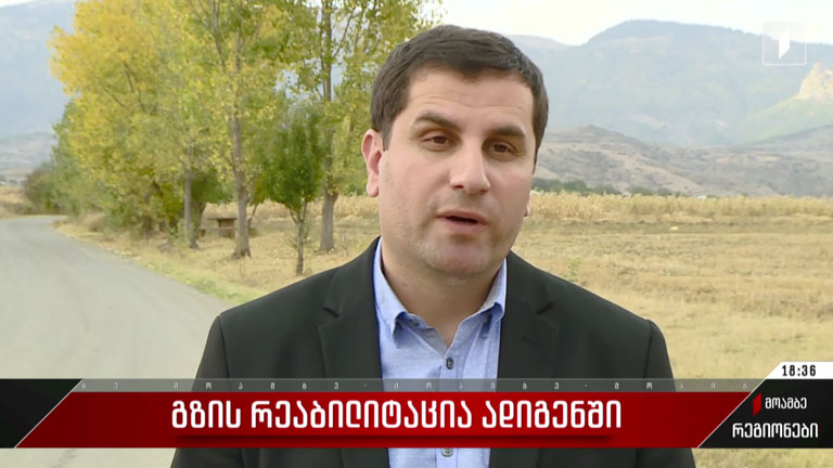 გზის რეაბილიტაცია ადიგენში