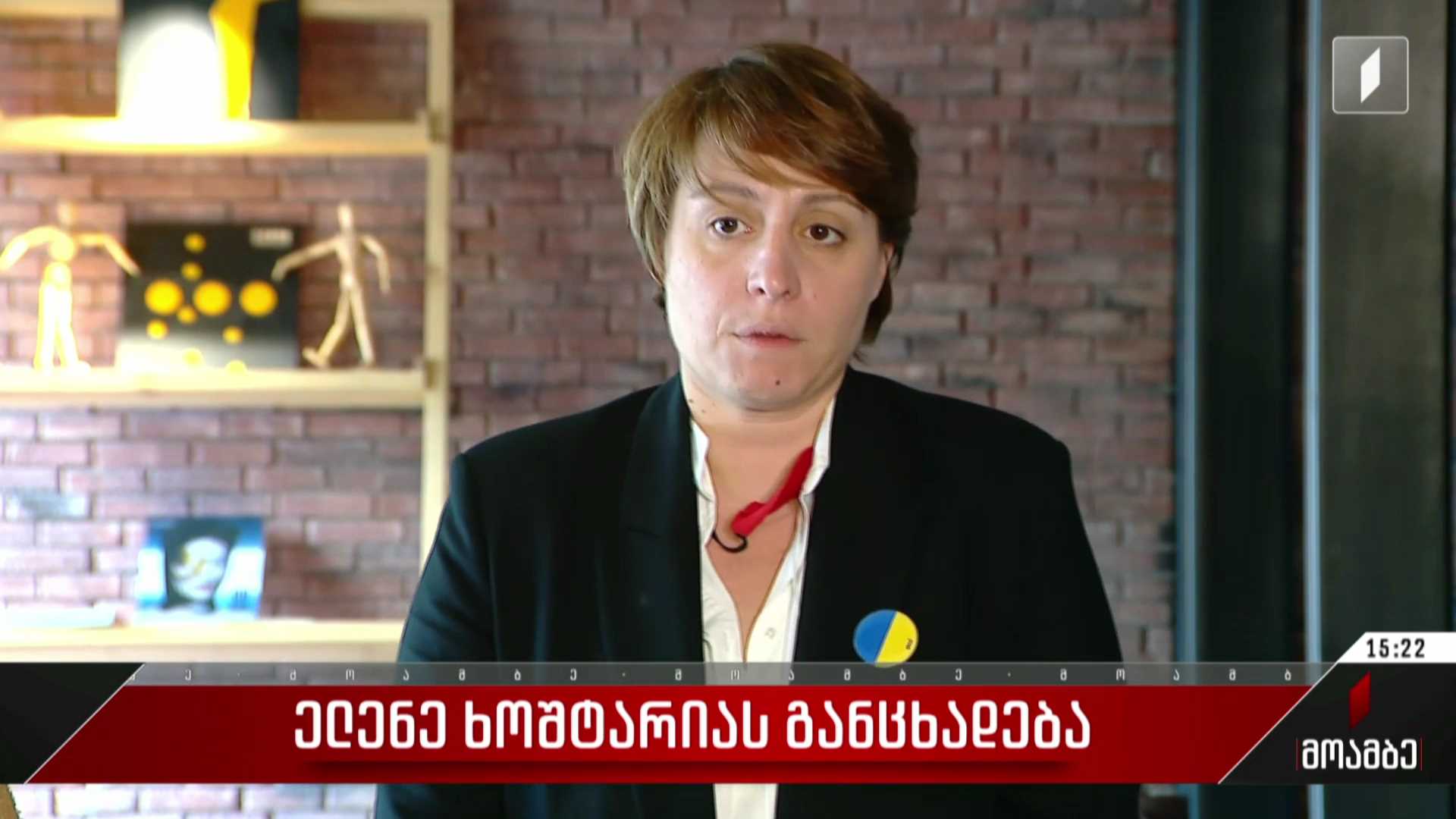 ელენე ხოშტარიას განცხადება