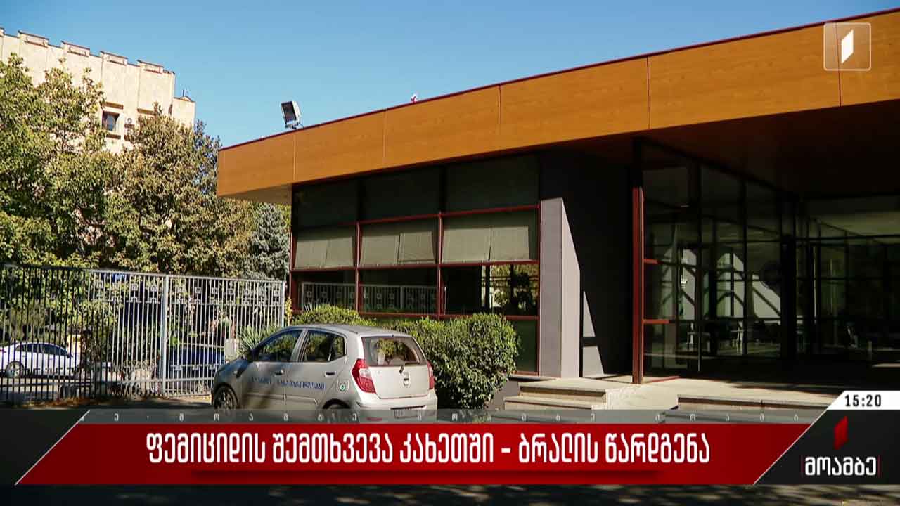 ფემიციდის შემთხვევა კახეთში - ბრალის წარდგენა