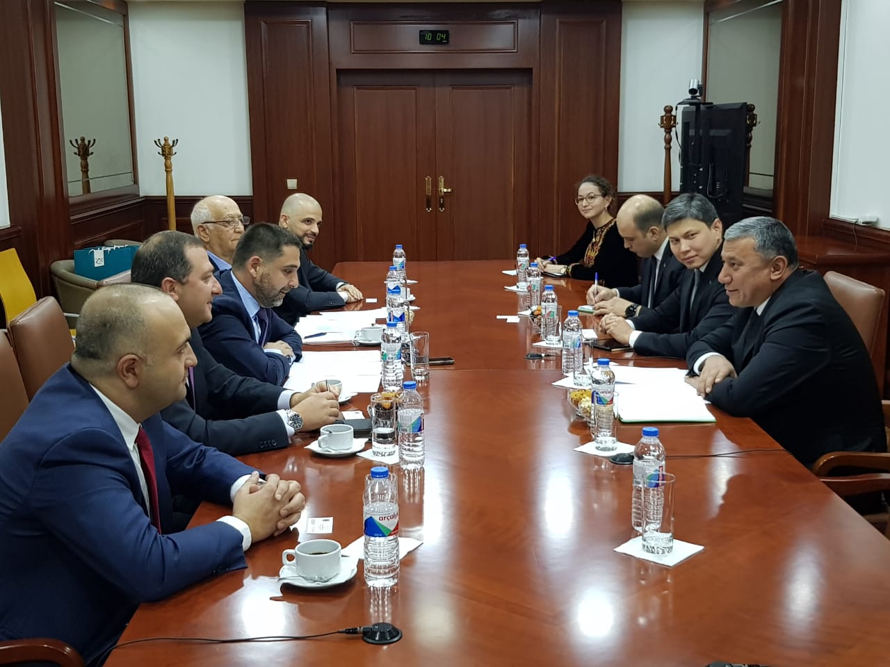 გიორგი ჩიქოვანი თურქმენეთის სახელმწიფო კონცერნ „თურქმენგაზის“ ხელმძღვანელობას შეხვდა