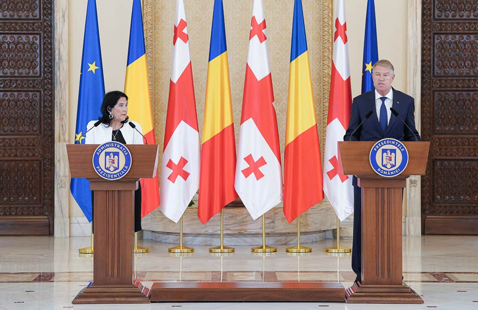 რუმინეთის პრეზიდენტი - კიდევ ერთხელ გამოვხატავთ მხარდაჭერას საქართველოს დამოუკიდებლობის, სუვერენიტეტისა და ტერიტორიული მთლიანობის მიმართ