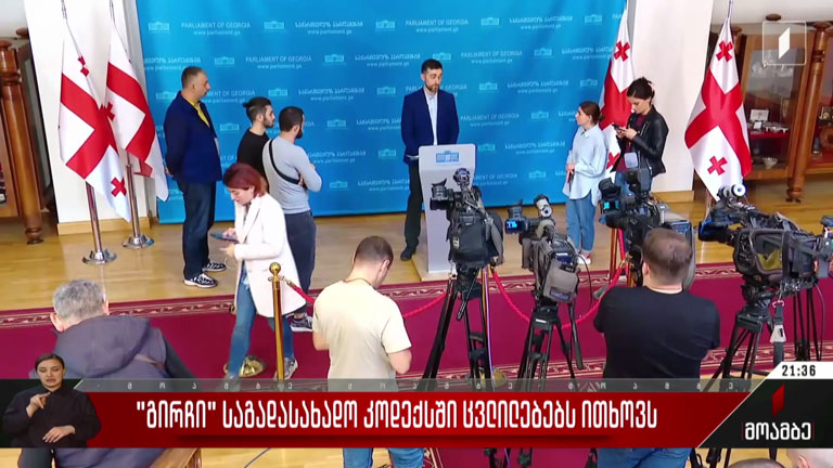 „გირჩი“ საგადასახადო კოდექსში ცვლილებებს ითხოვს