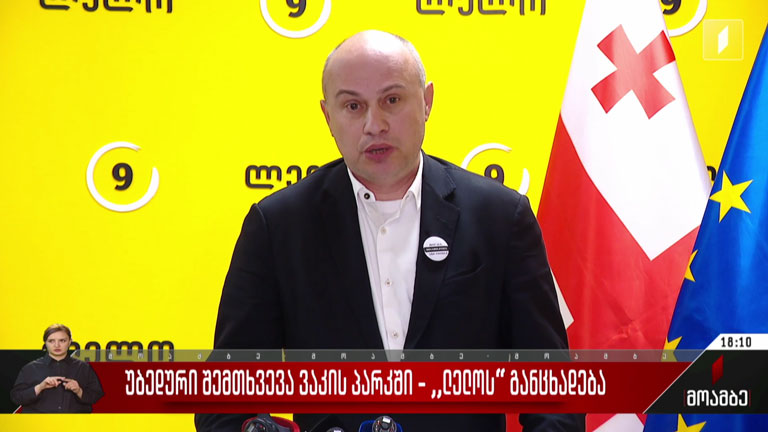 უბედური შემთხვევა ვაკის პარკში - „ლელოს“ განცხადება
