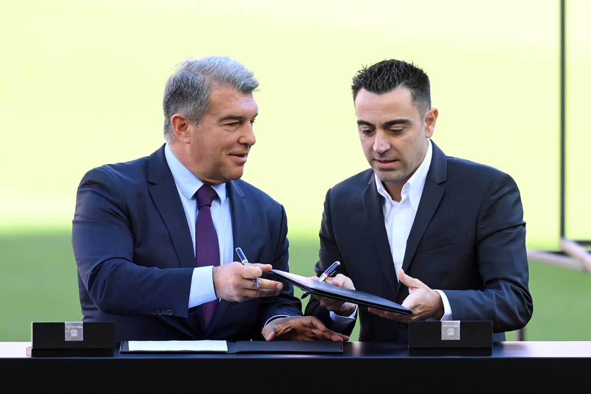 გამოცემა „სპორტი“ - ჟოან ლაპორტა „ბარსელონას“ მთავარი მწვრთნელის პოსტზე ოთხ სპეციალისტს განიხილავს #1TVSPORT
