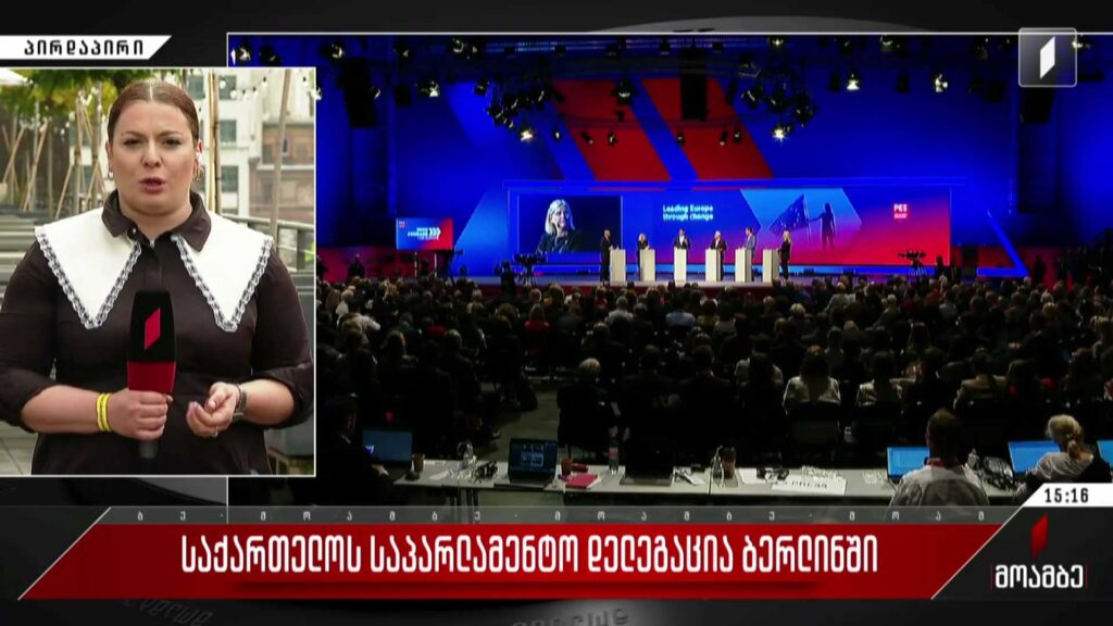 საქართველოს საპარლამენტო დელეგაცია ბერლინში