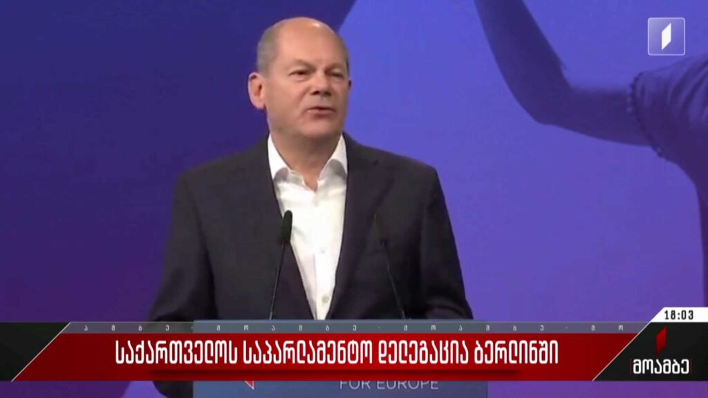 საქართველოს საპარლამენტო დელეგაცია ბერლინში
