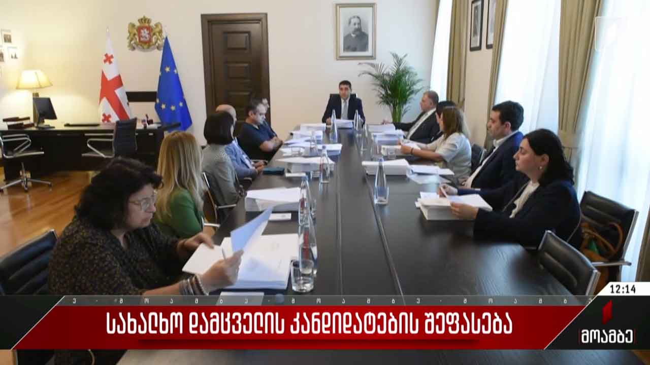 სახალხო დამცველის კანდიდატების შეფასება