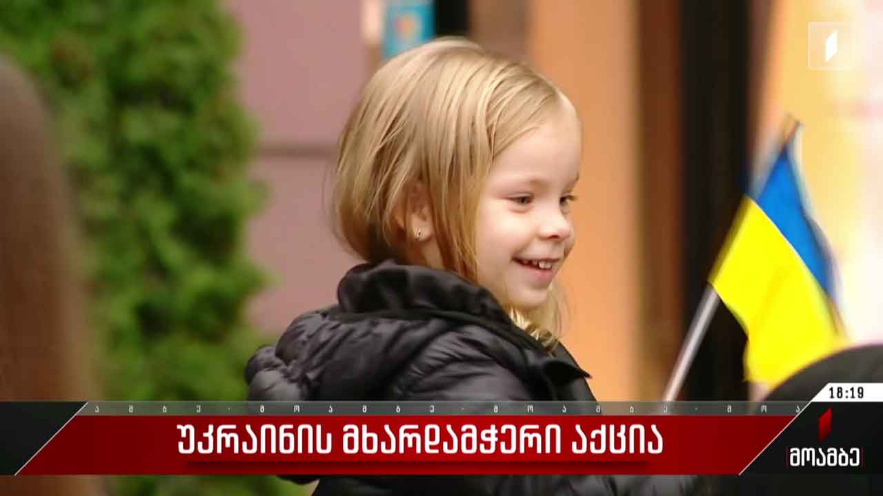 უკრაინის მხარდამჭერი აქცია