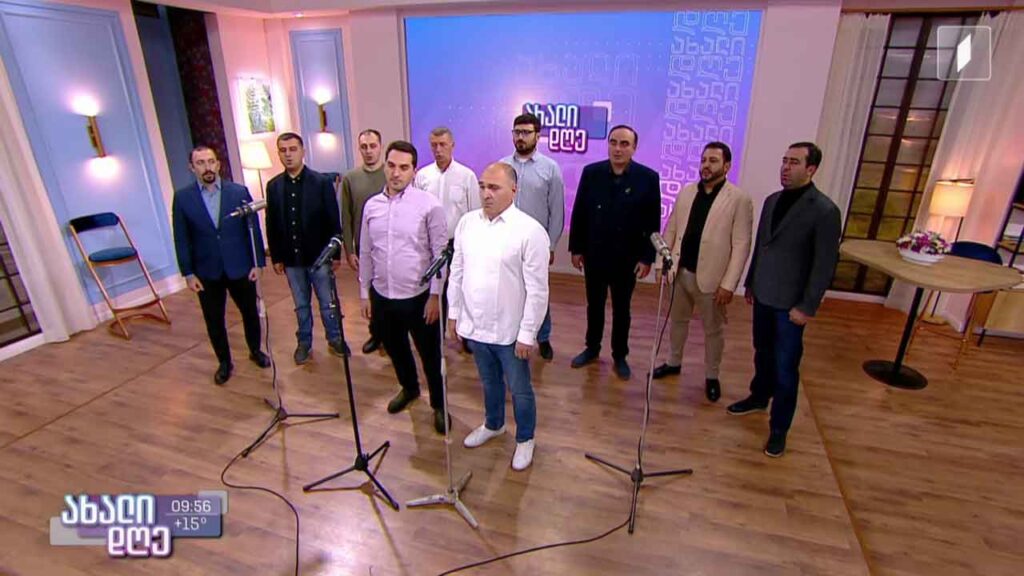 ცოცხალი მუსიკა – ანსამბლი „რუსთავი“ – „ხარება და გოგია“