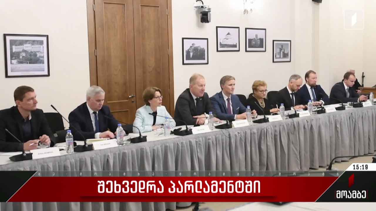 შეხვედრა პარლამენტში