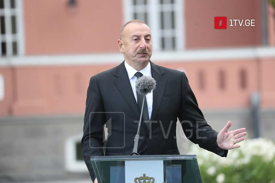 ილჰამ ალიევი - აზერბაიჯანი აპირებს, ექსპორტზე გაიტანოს ელექტროენერგია და ჩვენი მარშრუტი აუცილებლად გაივლის საქართველოს