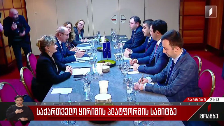 საქართველო ყირიმის პლატფორმის სამიტზე
