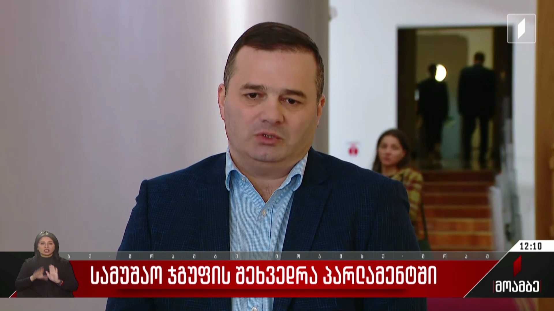 სამუშაო ჯგუფის შეხვედრა პარლამენტში