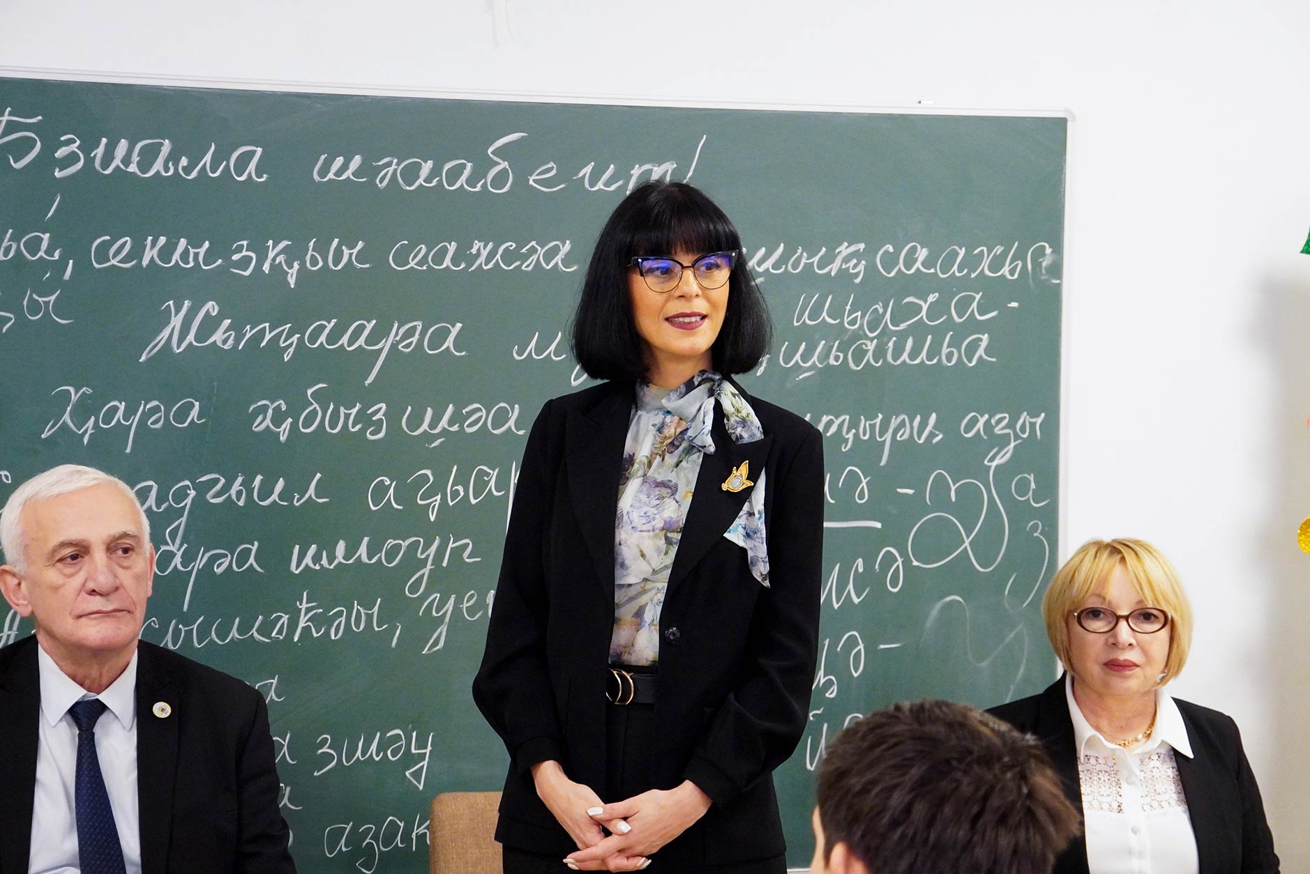 თეა ახვლედიანი აფხაზური ენის დღესთან დაკავშირებით, აჭარის სოფელ ფერიას ესტუმრა